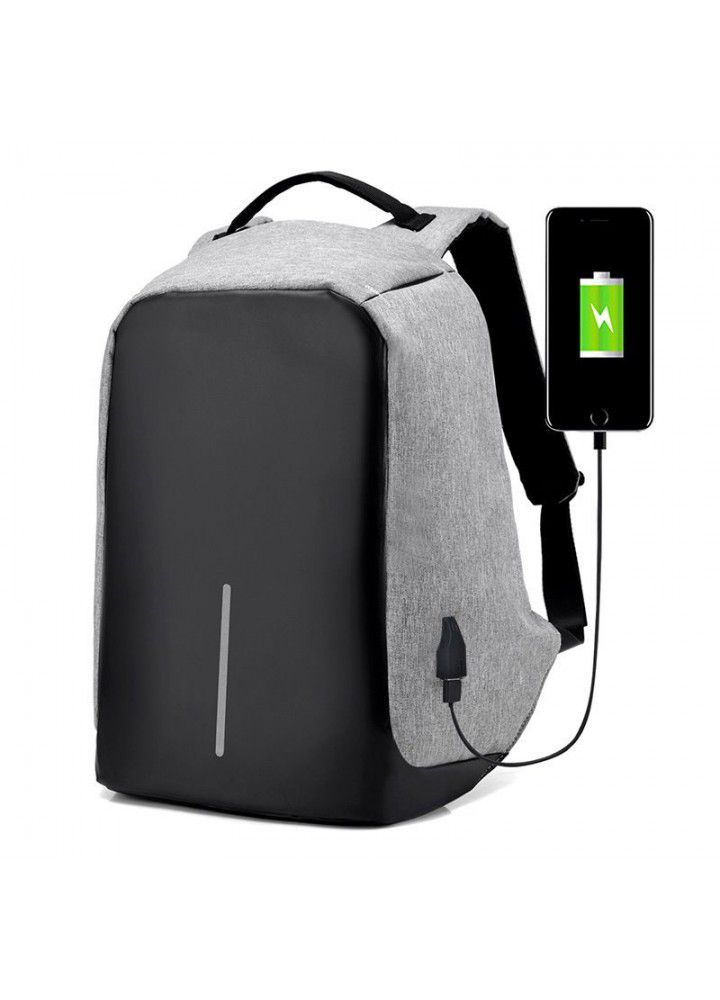 Cross border multi-functional wholesale anti-theft bag business USB charging backpack for men and women's computer Travel Backpack 