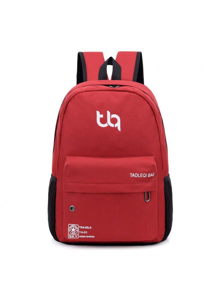 2018 new cross border leisure backpack student schoolbag nylon couple backpack factory direct sale of a substitute 