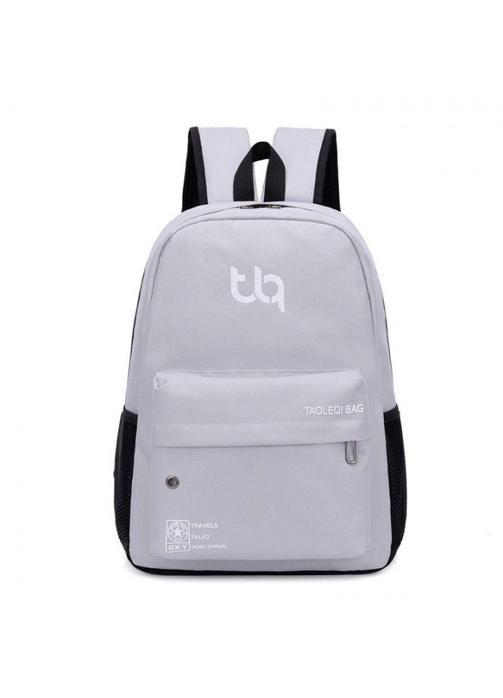  new cross border leisure backpack student schoolbag nylon couple backpack factory direct sale of a substitute 