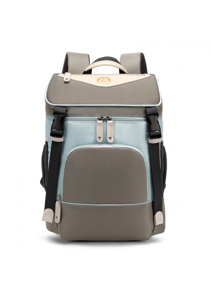  fashionable mummy bag multi function large capacity mother baby bag double shoulder diaper Backpack 