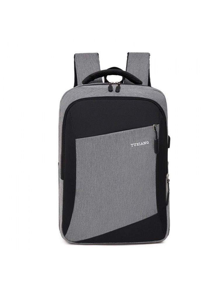 2021 new business bag USB rechargeable schoolbag travel splash proof laptop bag wholesale Backpack 
