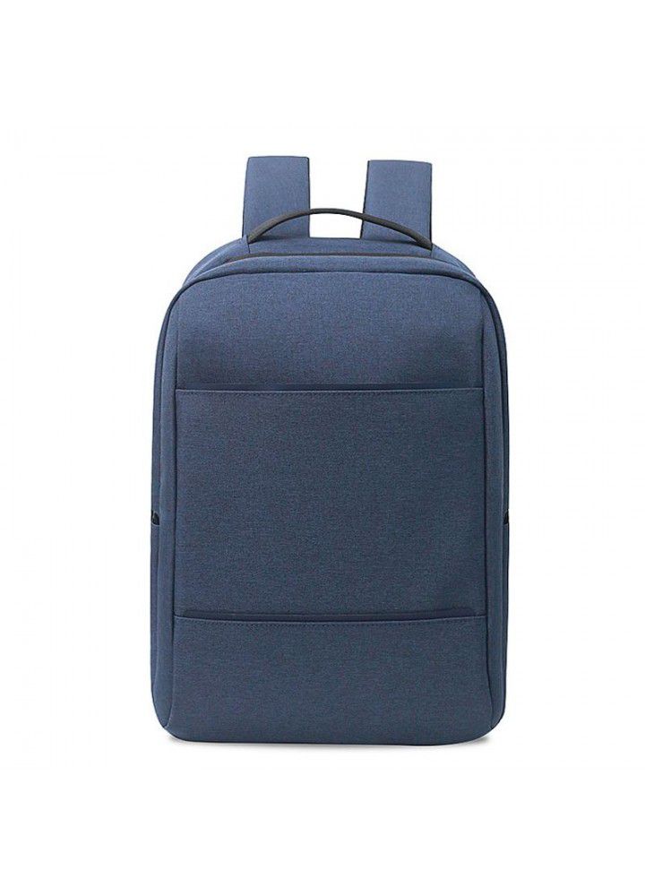 2021 new backpack business commuting computer bag backpack water proof large capacity student schoolbag can be customized printed 