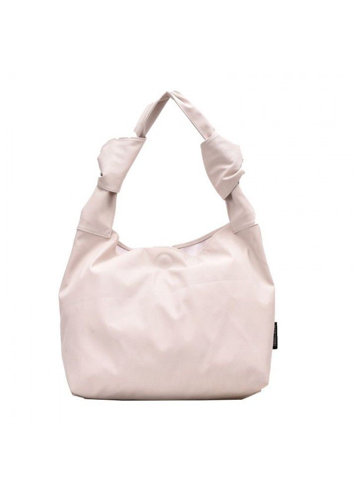 new lazy style nylon butot bag South Korean ins fashionable messenger bag women's versatile large capacity shoulder bag 