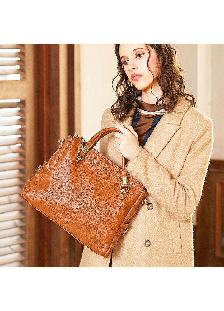  spring new limited edition head leather bag classic versatile leather bag shock release 0951 