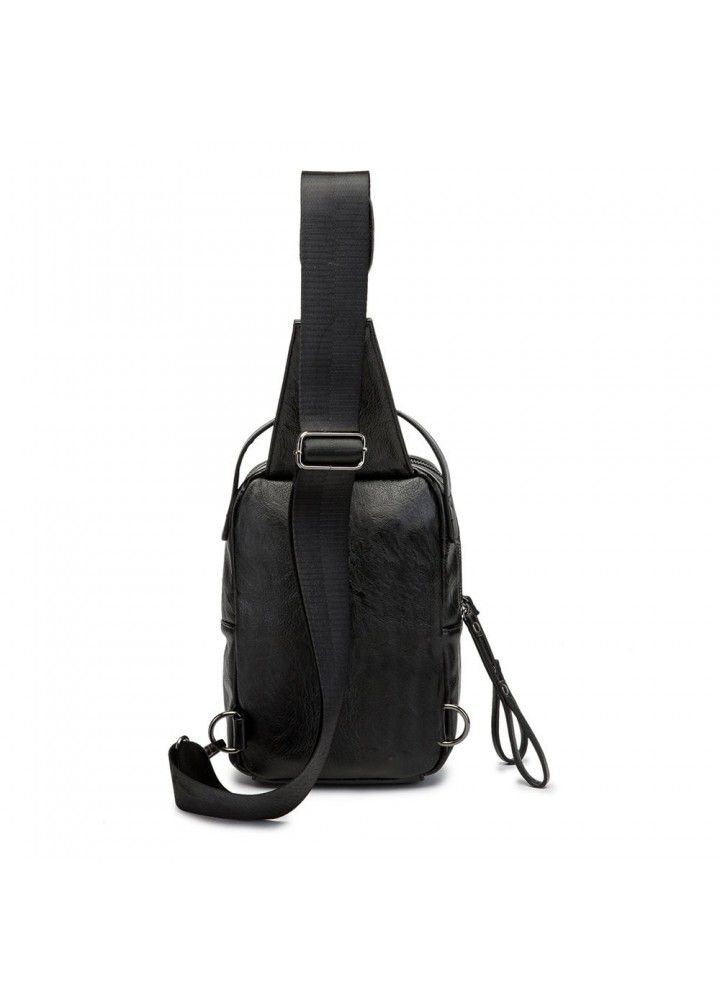  new chest bag Korean leisure waist bag trendy men's bag men's sports one shoulder bag iPad bag wholesale